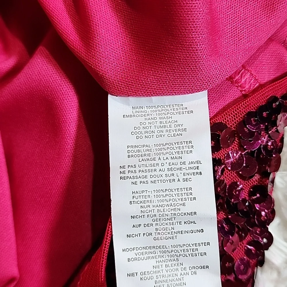 Maner Brand New Sequin Pink Skirt